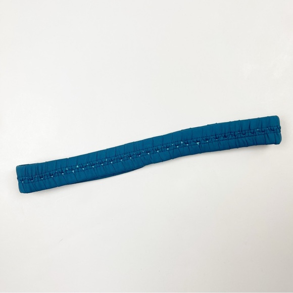 Ivivva Teal Ribbon Covered Elastic Headband OS - Picture 2 of 2